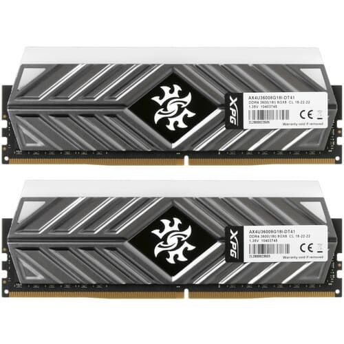 XPG (ADATA) Оперативная память ADATA XPG SPECTRIX D41 RGB [AX4U36008G18I-DT41] 16 ГБ, фото 3