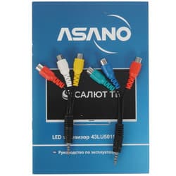 Asano 42.5" (108 см) Телевизор Asano 43LU5011T белый, фото 12