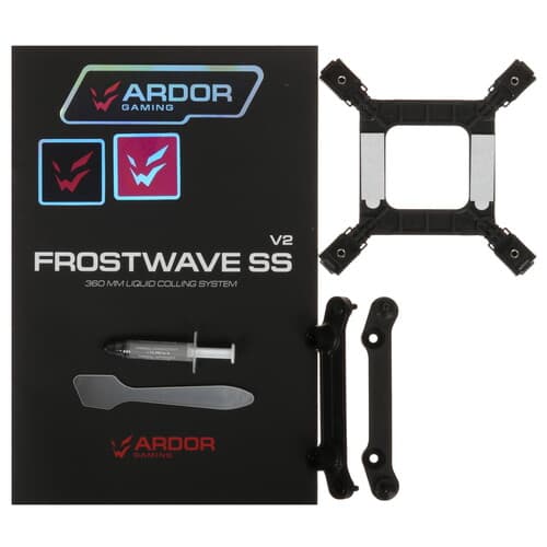 ARDOR GAMING Система охлаждения ARDOR GAMING Frostwave 360 SS V2 черная, фото 9