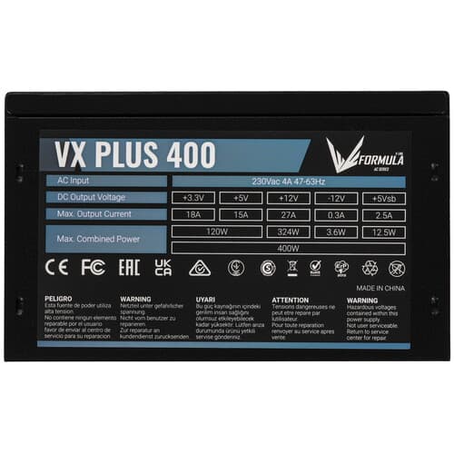 Блок питания Formula VX PLUS 400 [VX-400 PLUS] черный thumb 4
