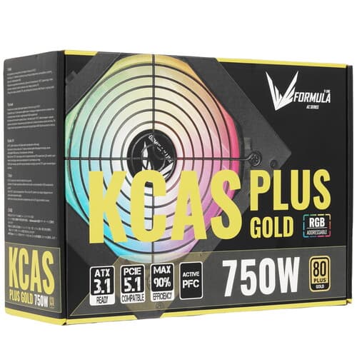 Блок питания Formula KCAS PLUS GOLD 750W RGB [KCAS PLUS 750G] черный thumb 9
