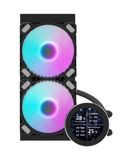 Система охлаждения DarkFlash DN240S черная thumb 13