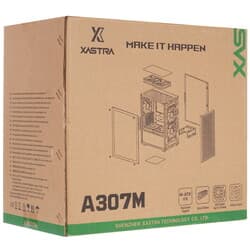 Корпус XASTRA A307M 2BK SI [A307M-2FC12BK-SI] черный thumb 14