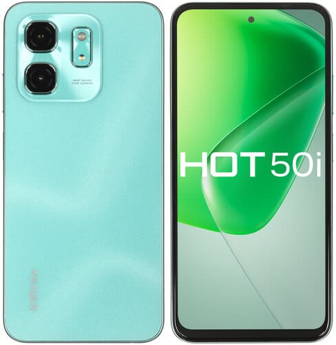 Infinix 6.7" Смартфон Infinix HOT 50i 256 ГБ зеленый