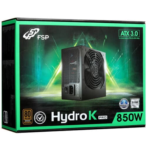 FSP Блок питания FSP Hydro K PRO 850W [PPA8503214] черный, фото 8