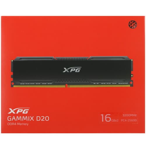 XPG (ADATA) Оперативная память ADATA XPG GAMMIX D20 [AX4U320016G16A-DCBK20] 32 ГБ, фото 4
