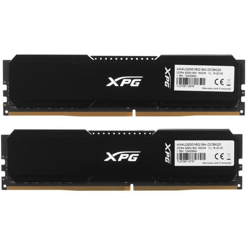 XPG (ADATA) Оперативная память ADATA XPG GAMMIX D20 [AX4U320016G16A-DCBK20] 32 ГБ, фото 2