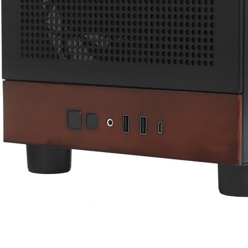 Корпус GAMDIAS ATHENA M4M WOOD [16334-32H13-30000-G] черный thumb 4