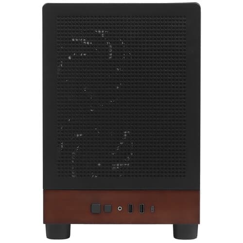 Корпус GAMDIAS ATHENA M4M WOOD [16334-32H13-30000-G] черный thumb 2