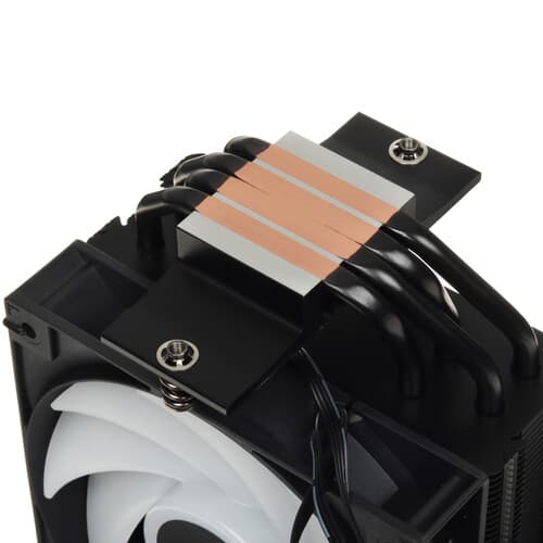DEEPCOOL Кулер для процессора DEEPCOOL AG400 DIGITAL BK ARGB [R-AG400-BKADMN-G-1] черный, фото 9