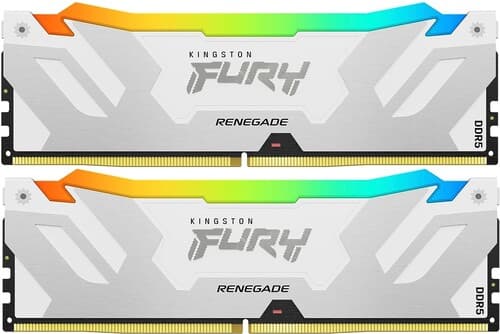 Kingston FURY Оперативная память Kingston Fury Renegade White RGB [KF576C38RWAK2-32] 32 ГБ