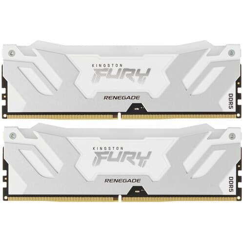 Kingston FURY Оперативная память Kingston Fury Renegade White RGB [KF576C38RWAK2-32] 32 ГБ, фото 2