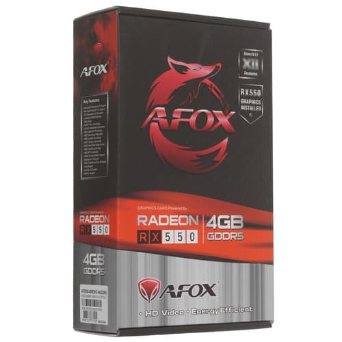 AFOX Видеокарта AFOX AMD Radeon RX 550 [AFRX550-4096D5H2-V4], фото 8