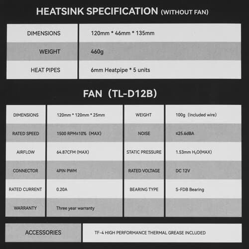 Thermalright Кулер для процессора Thermalright Assassin King 120 MINI [AK120-MINI-V2] черный, фото 10