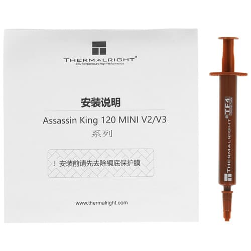 Thermalright Кулер для процессора Thermalright Assassin King 120 MINI [AK120-MINI-V2] черный, фото 9