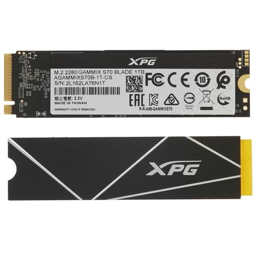 1000 ГБ M.2 NVMe накопитель ADATA XPG BLADE S70 [AGAMMIXS70B-1T-CS] thumb 1