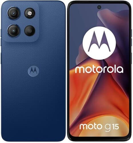 Motorola 6.72" Смартфон Motorola Moto G15 256 ГБ синий