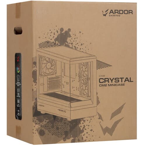 Корпус ARDOR GAMING Crystal CM2  белый thumb 16