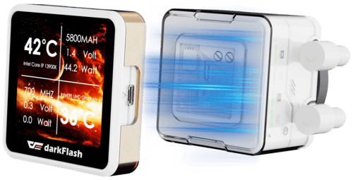 Система охлаждения DarkFlash EXPLORE DE240  белая thumb 14