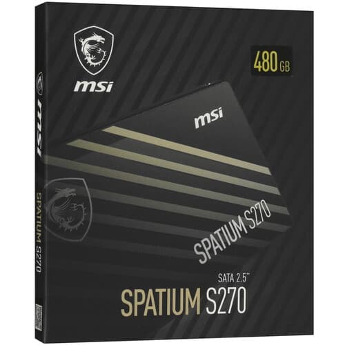 MSI 480 ГБ 2.5" SATA накопитель MSI SPATIUM S270 [S78-440E350-P83], фото 5