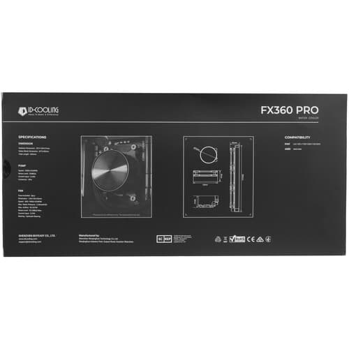 Система охлаждения ID-COOLING FX360 PRO черная thumb 9