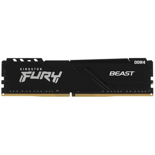 Kingston FURY Оперативная память Kingston FURY Beast Black [KF432C16BB/16] 16 ГБ
