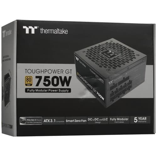 Блок питания Thermaltake Toughpower GT 750W [PS-TPT-0750FNFAGE-3] черный thumb 9