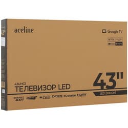 Aceline 43" (109 см) Телевизор Aceline 43UHG1 черный, фото 11