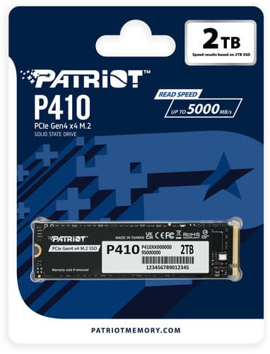 2000 ГБ M.2 NVMe накопитель Patriot P410 [P410P2TBM28H] thumb 6
