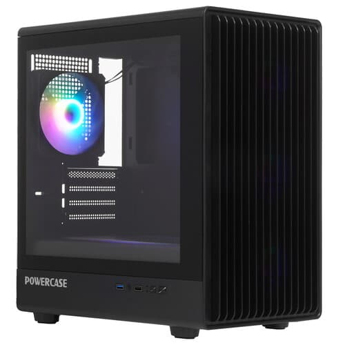 Корпус PowerCase Mistral Micro C4B ARGB [CMMCB-A4] черный thumb 1
