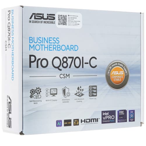 Материнская плата ASUS Pro Q870I-C-CSM thumb 8
