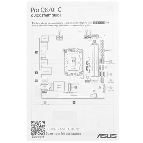 Материнская плата ASUS Pro Q870I-C-CSM thumb 6