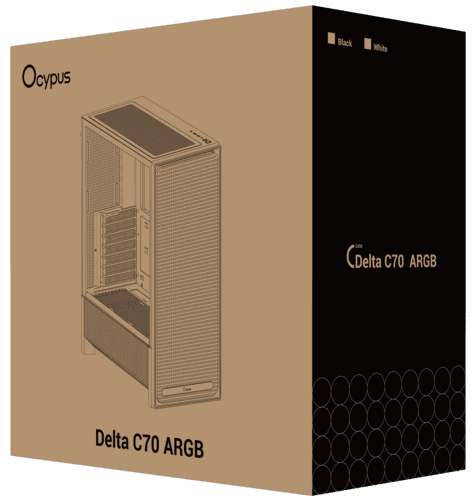 Корпус Ocypus Delta C70 ARGB [Delta-C70-BKG400XX-GL] черный thumb 27