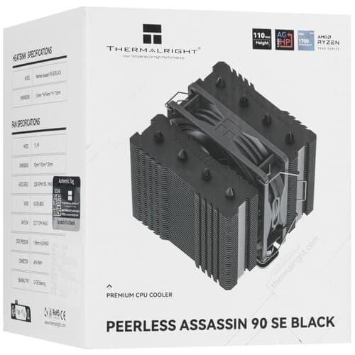 Thermalright Кулер для процессора Thermalright Peerless Assassin 90 SE [PA90-SE-BL] черный, фото 11