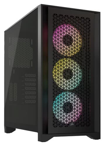 Корпус Corsair iCUE 4000D RGB AIRFLOW [CC-9011240-CN] черный