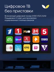 Topdevice 32" (81 см) Телевизор Topdevice TDWC32BH1000V черный, фото 22