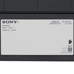 Sony 55" (139 см) Телевизор Sony KD-55X75K черный, фото 6