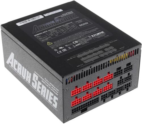 Блок питания ZALMAN ARX 850W [ZM850-ARX] черный thumb 1