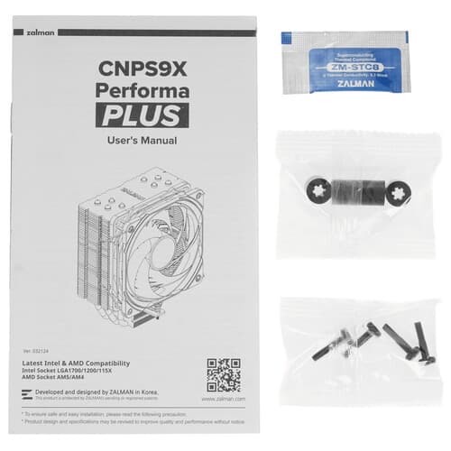 ZALMAN Кулер для процессора ZALMAN CNPS9X PERFORMA PLUS ARGB  черный, фото 11