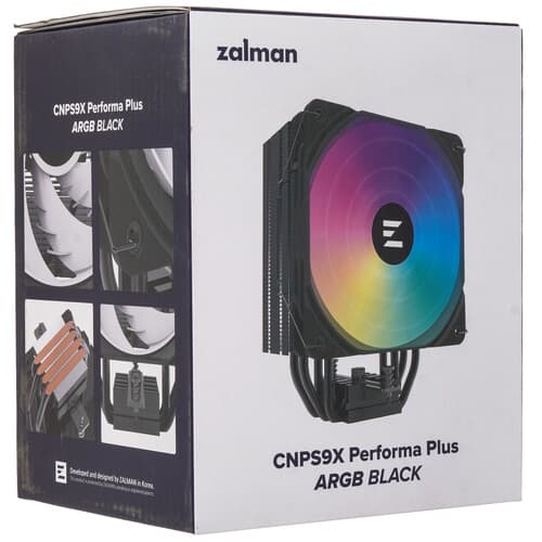 ZALMAN Кулер для процессора ZALMAN CNPS9X PERFORMA PLUS ARGB  черный, фото 13