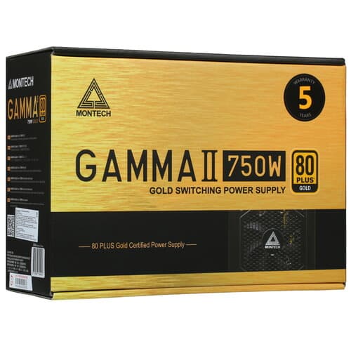 Блок питания MONTECH GAMMA II 750 [GAMMA II 750] черный thumb 8