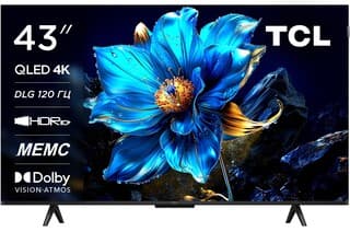 TCL 43" (109 см) Телевизор TCL 43P7K черный, фото 11