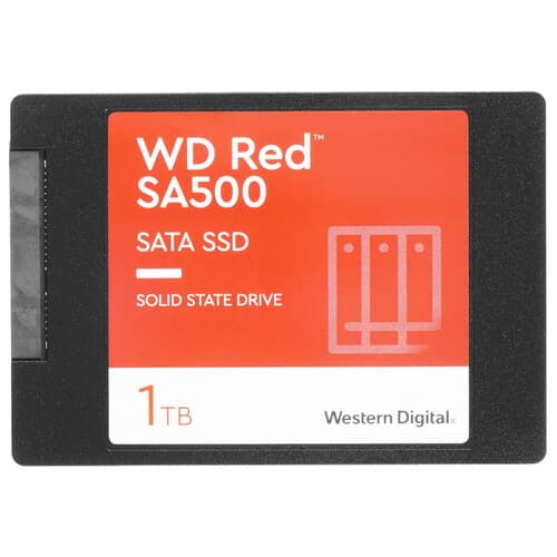 Western Digital 1000 ГБ 2.5" SATA накопитель WD Red SA500 [WDS100T1R0A]