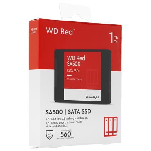 Western Digital 1000 ГБ 2.5" SATA накопитель WD Red SA500 [WDS100T1R0A], фото 5