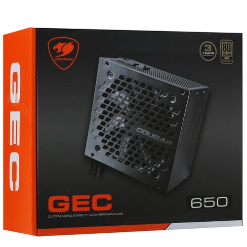 Блок питания Cougar GEC 650 [31GC065.0001P] черный thumb 8