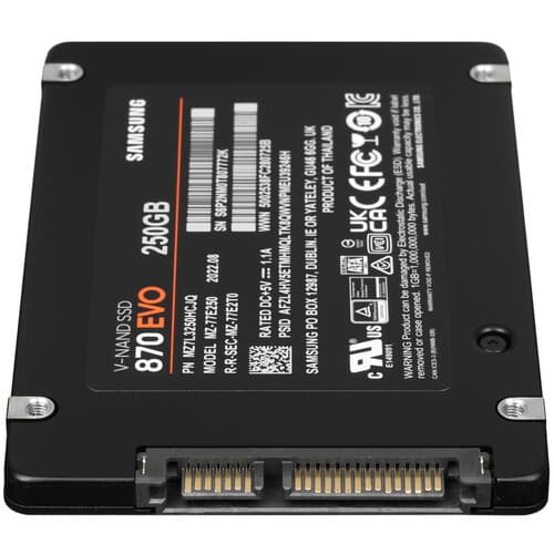 Samsung 250 ГБ 2.5" SATA накопитель Samsung 870 EVO [MZ-77E250BW], фото 3