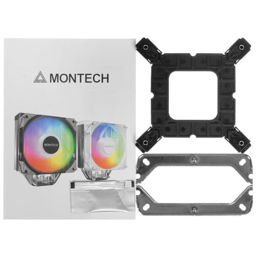 Montech Кулер для процессора MONTECH NX400 ARGB [NX400ARGBBK] черный, фото 10