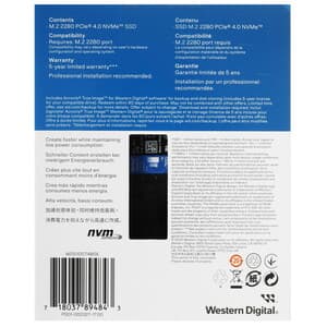 1000 ГБ M.2 NVMe накопитель WD Blue SN5000 [WDS100T4B0E] thumb 3