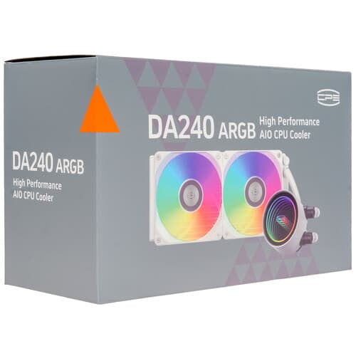 Система охлаждения PCCooler DA240 ARGB  белая thumb 10