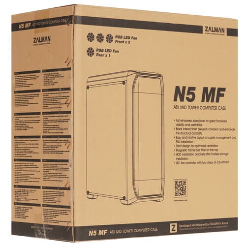 Корпус ZALMAN N5 MF  черный thumb 16